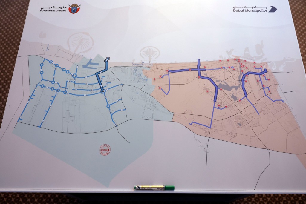 Dubai Rainwater Drainage plan